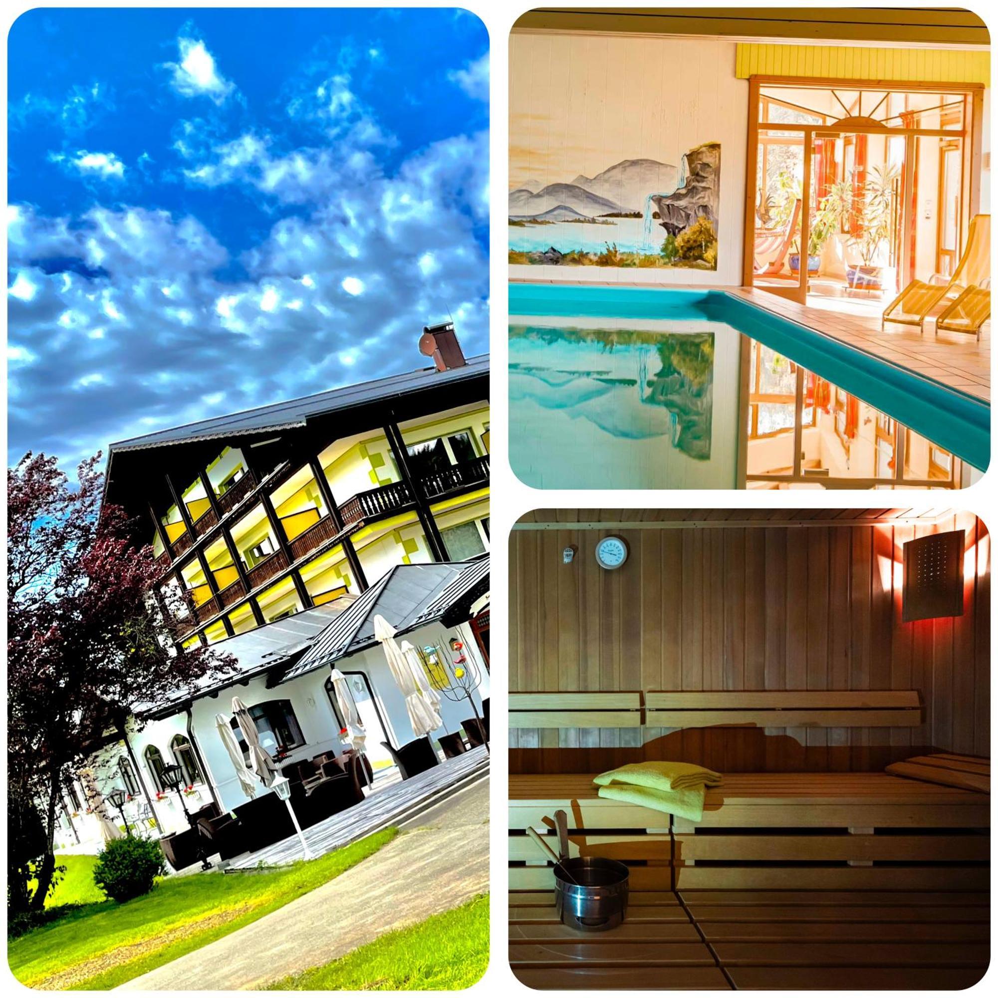 Landhotel Gruenwies -Bonsai-Wellness Garni (Adults Only) Lohberg Esterno foto